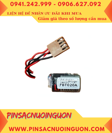 FUJI FBT020A; Pin nuôi nguồn FUJI FBT020A lithium 3.6v 1/2AA 1000mAh chính hãng _Xuất xứ Nhật