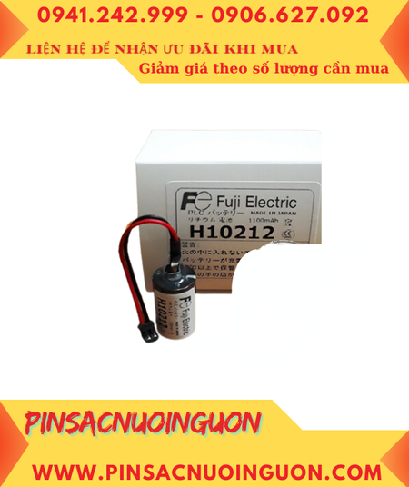 FUJI H10212, Pin nuôi nguồn PLC FUJI H10212 lithium 3.6v 1100mAh chính hãng, Xuất xứ NHẬT