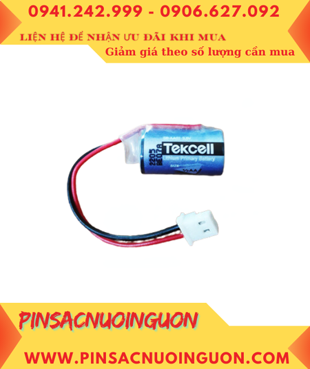 Tekcell SB-AA02; Pin nuôi nguồn PLC Tekcell SB-AA02 lithium 3.6v 1/2AA 1200mAh _Xuất xứ Hàn Quốc