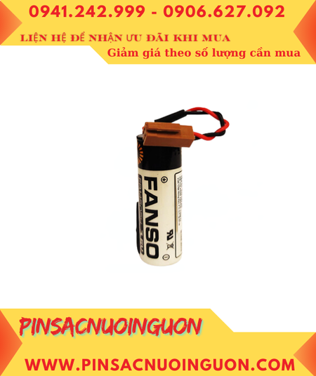 Pin ER14505H _Pin Fanso ER14505H; Pin nuôi nguồn FANSO ER14505H lithium 3.6v AA 2700mAh (zắc nâu)