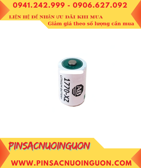 Pin LS14250 _Pin Saft LS14250 thay pin nuôi nguồn ALLEN BRADLEY 1770-XZ 1/2AA 1200mAh 3.6v _Made in France