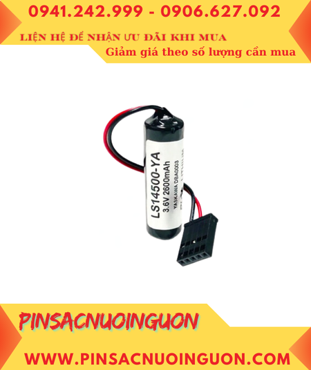 Pin LS14500 _Pin Saft LS14500 thay Pin nuôi nguồn Yaskawa MP920 lithium 3.6v AA 2600mAh _Made in France