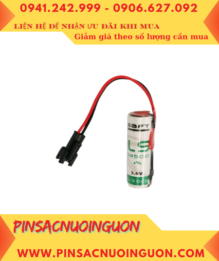 Saft LS14500 _Pin LS14500; Pin nuôi nguồn PLC Saft LS14500 lithium 3.6v AA 2600mAh _Xuất xứ Pháp