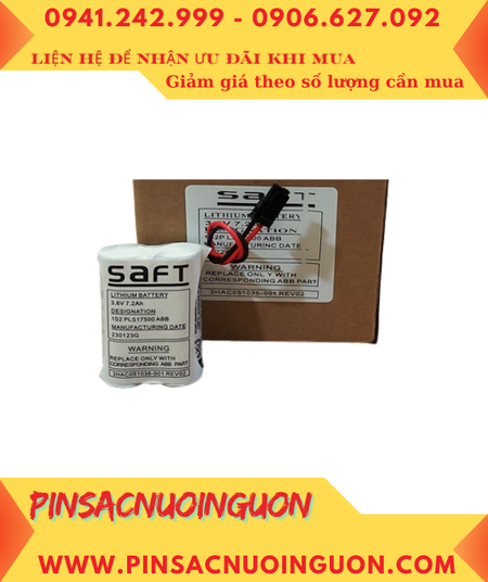 ABB 3HAC051036-001; Pin nuôi nguồn ABB 3HAC051036-001 lithium 3.6v 7200mAh _Xuất xứ Pháp