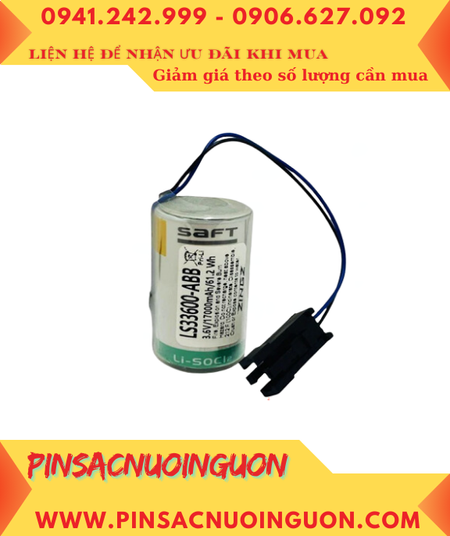 ABB Robot 3HAB 2038-1; Pin nuôi nguồn ABB Robot 3HAB 2038-1 lithium 3.6v 17000mAh /Xuất xứ PHÁP