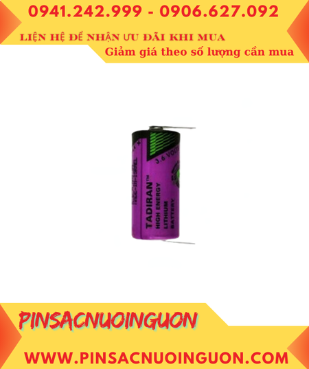Pin Tadiran SL-361; Pin nuôi nguồn Tadiran SL-361 lithium 3.6v 2/3AA 1650mAh _Xuất xứ Israel