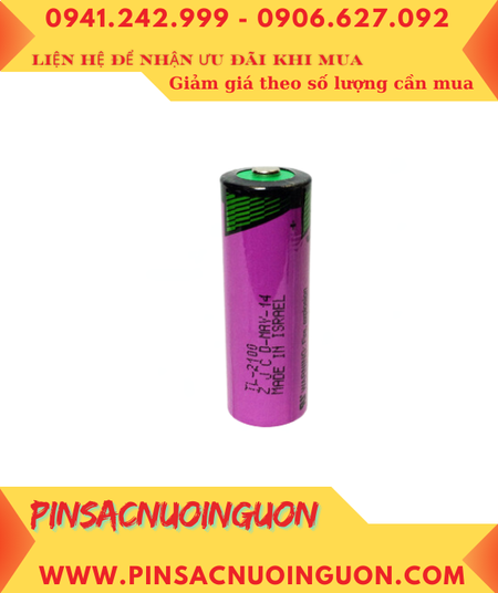 Pin TL-2100; Pin Tadiran TL-2100; Pin nuôi nguồn Tadiran TL-2100 lithium 3.6v AA 2100mAh _Xuất xứ Israel