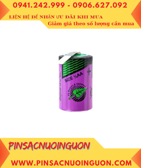 Pin Tadiran TL-2150; Pin nuôi nguồn PLC Tadiran TL-2150 lithium 3.6v 1/2AA 1000mAh _Xuất xứ Israel