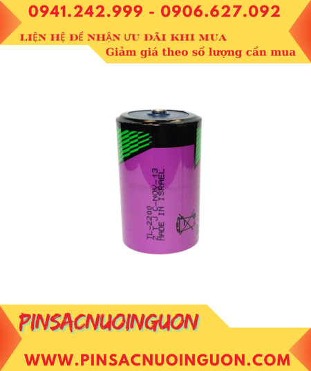 Pin TL-2200; Pin Tadiran TL-2200; Pin nuôi nguồn Tadiran TL-2200 lithium 3.6v C 7200mAh _Xuất xứ Israel