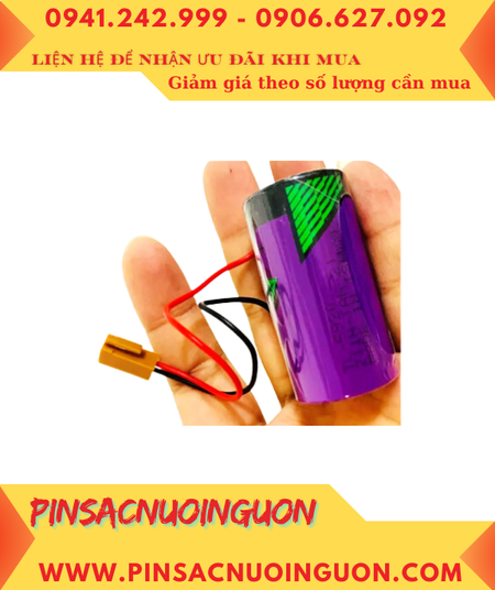 Pin Tadiran TL-5930; Pin TL-5930; Pin nuôi nguồn PLC Tadiran TL-5930 lithium 3.6v D 19000mAh _Xuất xứ Israel
