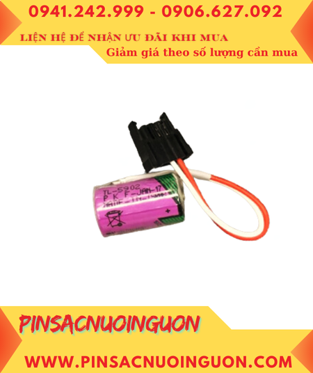 Tadiran TL-5902 (ZẮC CẮM); Pin nuôi nguồn Tadiran TL-5902 lithium 3.6v 1/2AA 1200mAh _Xuất xứ Israel