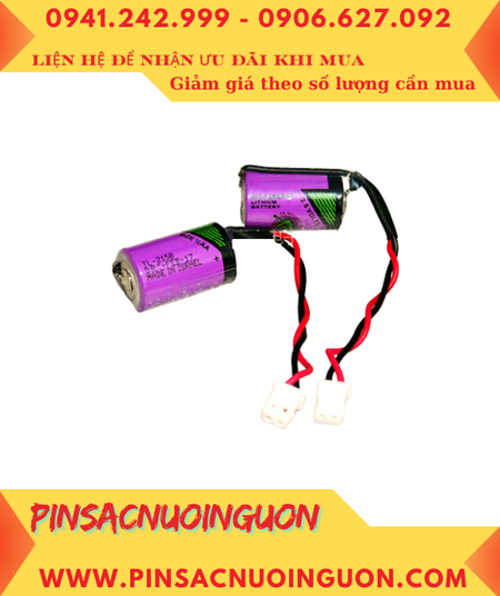 Tadiran TL-2150; Pin nuôi nguồn PLC Tadiran TL-2150 lithium 3.6v 1/2AA 1000mAh _Xuất xứ Israel