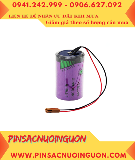 Tadiran TL-4920; Pin nuôi nguồn Tadiran TL-4920 lithium 3.6v C 8500mAh _Xuất xứ Israel