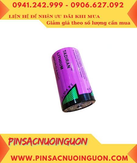 TADIRAN TLH-5930, Pin nuôi nguồn PLC TADIRAN TLH-5930 lithium 3.6v 17000mAh (Loại chịu nhiệt cao đến 125°C)