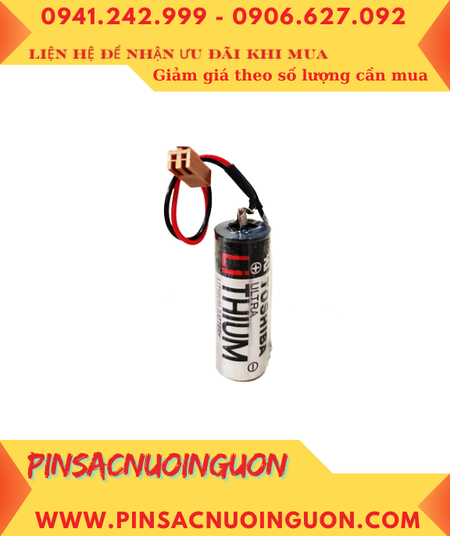 Mitsubishi C52011; Pin nuôi nguồn Mitsubishi C52011 lithium 3.6v AA 2000mAh _Made in Japan