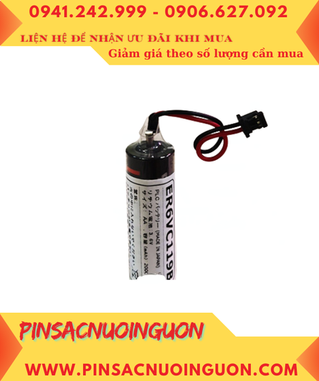 Toshiba ER6VC119B; Pin nuôi nguồn Toshiba ER6VC119B lithium 3.6v AA 2000mAh _Xuất xứ Nhật