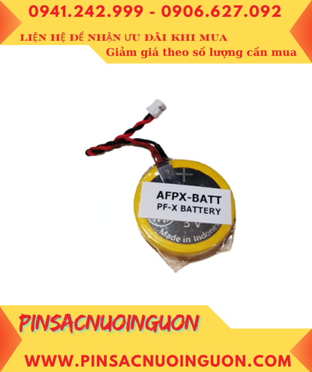 Pin AFPX-BATT; Pin nuôi nguồn AFPX-BATT lithium 3v chính hãng _Xuất xứ Indonesia