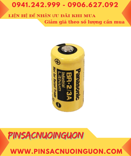 Pin OMRON M5R; Pin nuôi nguồn OMRON M5R lithium 3v 2/3A 1200mAh _Xuất xứ Nhật