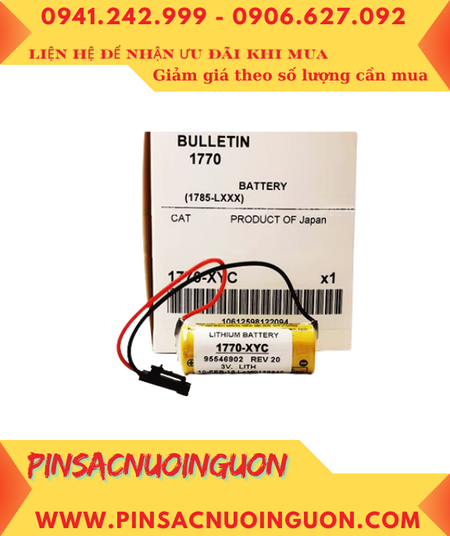 Panasonic BR-A (Zắc Allen); Pin nuôi nguồn Panasonic BR-A 1800mAh for ABB 1770-XYC, Xuất xứ NHẬT