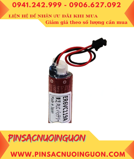 Maxell ER6C (ER6VC119A); Pin nuôi nguồn PLC Maxell ER6C 3.6v AA1800mAh Lithium Thionyl Chloride