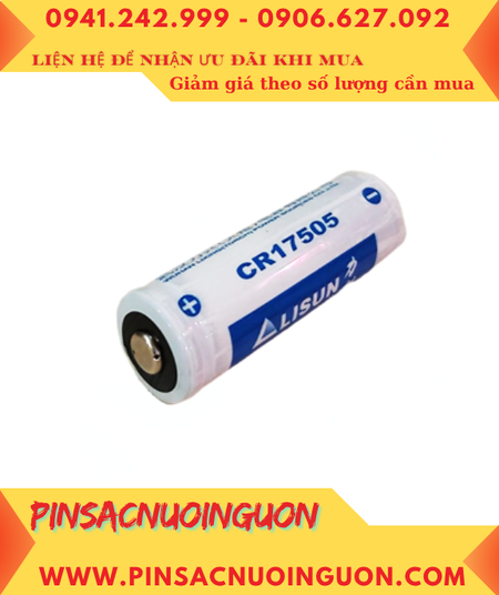 Lisun CR17505, Pin nuôi nguồn PLC Lisun CR17505 lithium 3v 2500mAh chính hãng