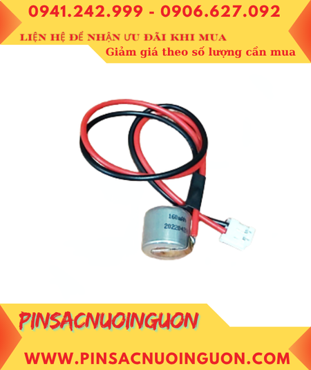 Pin CR1/3N _Pin Lisun CR1/3N (có dây Zắc); Pin nuôi nguồn Lisun CR1/3N lithium 3v 170mAh chính hãng