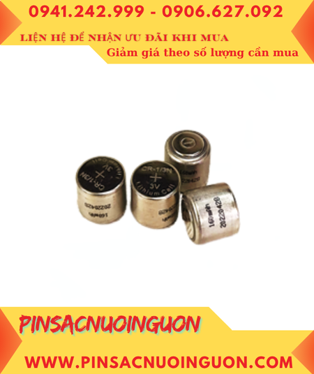 Pin CR1/3N _Pin Lisun CR1/3N (viên trơn); Pin nuôi nguồn Lisun CR1/3N lithium 3v 170mAh chính hãng