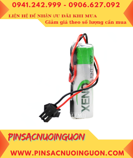 XENO XLP-060F (ZẮC CẮM); Pin nuôi nguồn XENO XLP-060F lithium 3.6v AA 2600mAh _Xuất xứ Hàn Quốc