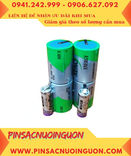XENO XL-205F, Pin nuôi nguồn PLC XENO XL-205F lithium 7.2v 19000mAh (2 viên ghép đôi như hình)