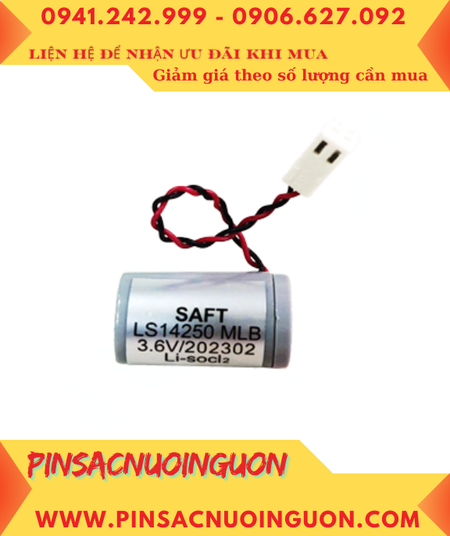 Pin LS14250, Pin nuôi nguồn PLC DELTA LS14250 lithium 3.6v 1/2AA 1200mAh (đóng thộp như hình)