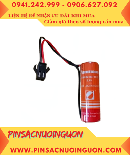 Sunmoon ER14505M; Pin nuôi nguồn Sunmoon ER14505M LI/SOCl₂ SPIRAL 3.6v AA 1800mAh chính hãng
