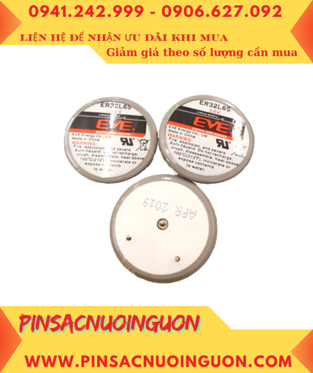 EVE ER32L65; Pin nuôi nguồn ER32L65 lithium 3.6v 1/10D 1000mAh