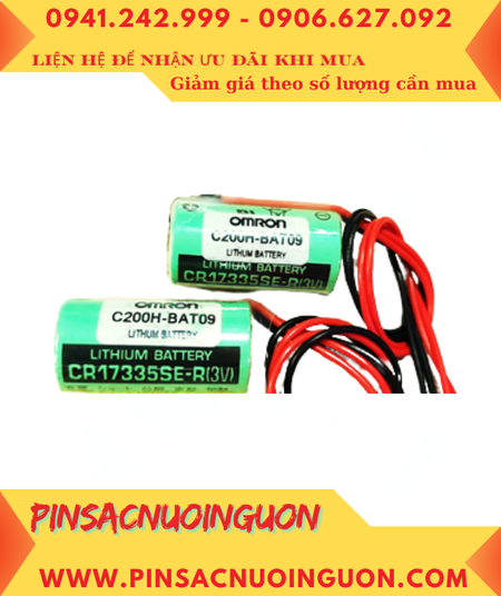 Omron C200H-BAT09; Pin nuôi nguồn PLC Omron C200H-BAT09 3.0v 1800mAH _Made in Japan