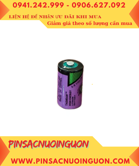 Tadiran TL-5902; Pin nuôi nguồn PLC Tadiran TL-5902 lithium 3.6v 1/2AA 1200mAh _Made in Israel