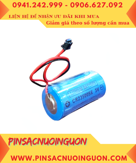 Pin DKSLL CR23500SE, Pin nuôi nguồn PLC DKSLL CR23500SE lithium 3v 5000mAh chính hãng
