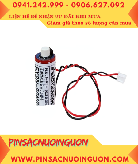 Mitsubishi FX2N-80MR, Pin nuôi nguồn Mitsubishi FX2N-80MR lithium 3.6v 1800mAh (Xuất xứ Nhật)