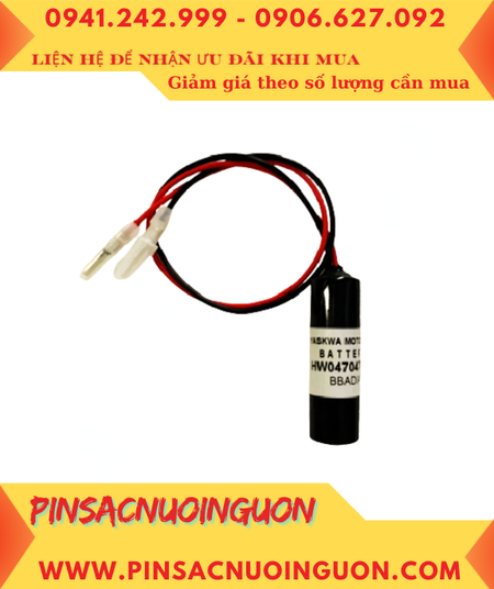 YASKAWA HW0470475 _Pin nuôi nguồn HW0470475 lithium 3.6v AA2000mAh _Japan