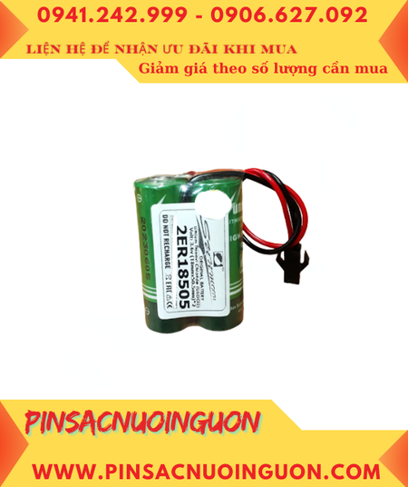 Sunmoon 2ER18505 (2 viên ghép bộ), Pin nuôi nguồn Sunmoon 2ER18505 lithium 3.6v 8000mAh