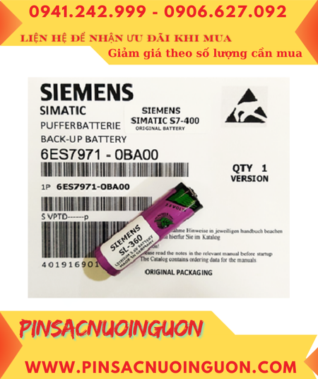 Siemens SL-360; Pin nuôi nguồn Siemens SL-360 lithium 3.6v AA 2400mAh chính hãng _Xuất xứ ĐỨC