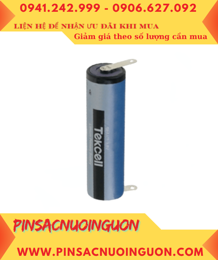 Tekcell SB-AA11; Pin nuôi nguồn PLC Tekcell SB-AA11 lithium 3.6V AA 2400mAh _Xuất xứ Hàn quốc