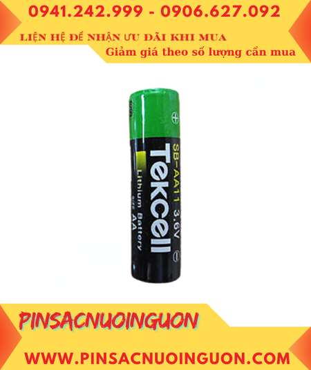 Tekcell SB-AA11; Pin nuôi nguồn PLC Tekcell SB-AA11 lithium 3.6V AA 2400mAh _Xuất xứ Hàn quốc