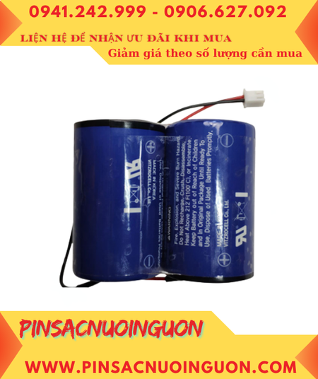 Tekcell SB-D02; Pin nuôi nguồn PLC Tekcell SB-D02 (2 viên ghép đôi) lithium 7.2v 19000mAh