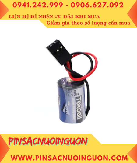 Tekcell SB-AA02; Pin nuôi nguồn PLC Tekcell SB-AA02 lithium 3.6v 1/2AA 1200mAh _Xuất xứ Hàn Quốc