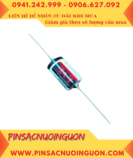 EVE ER14250 (trục thép hàn); Pin nuôi nguồn EVE ER14250 lithium 3.6v 1/2AA 1200mAh chính hãng