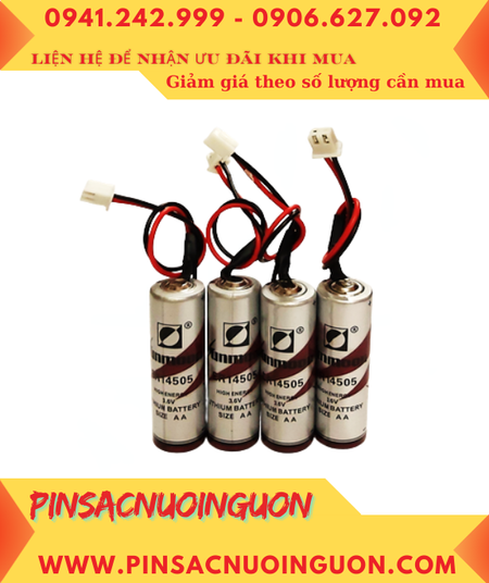 Sunmoon ER14505 (Zắc PH2.54-2P), Pin nuôi nguồn Sunmoon ER14505 lithium 3.6v AA 2600mAh