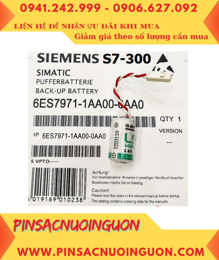 Siemens 6ES7971-1AA00-0AA0; Pin nuôi nguồn Siemens 6ES7971-1AA00-0AA0 1/2AA 1200mAh