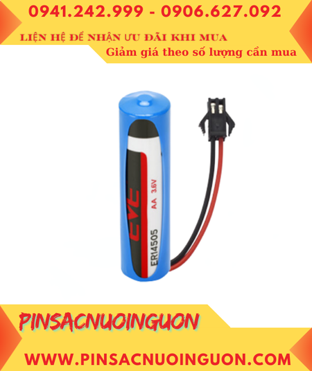 EVE ER14505 (SM2.54-2P); Pin nuôi nguồn EVE ER14505 lithium 3.6v AA 2600mAh chính hãng