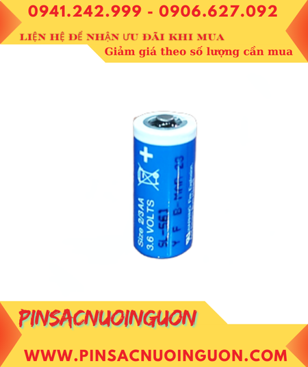 Sonnecell SL-561; Pin nuôi nguồn Sonnecell SL-561 lithium 3.6v 2/3AA 1500mAh _xuất xứ Đức