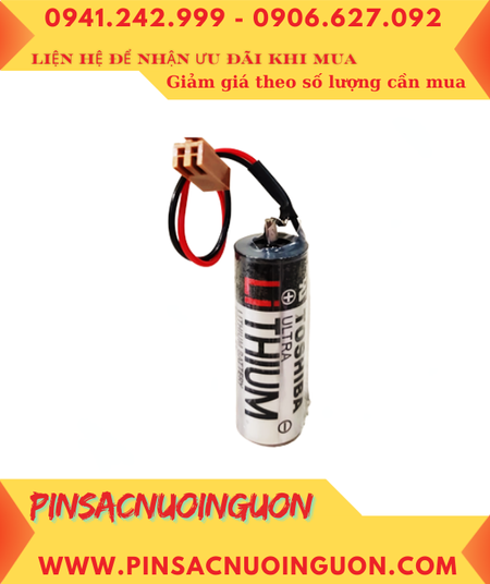 Yaskawa ER6V-C4; Pin nuôi nguồn Motoman Yaskawa ER6V-C4 lithium 3.6v, Xuất xứ NHẬT