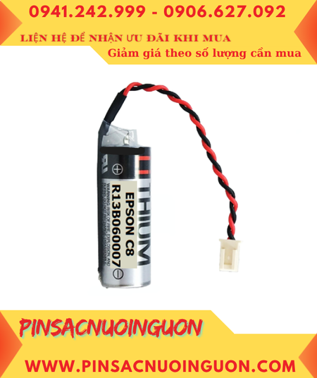 EPSON R13B060007; Pin nuôi nguồn EPSON R13B060007 ER17500V ESPON C8 LSSerial robot